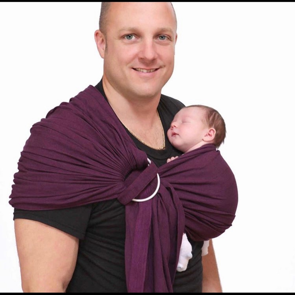 SM below 5’2” ComfortFit Maya Wrap RingSling-Plum
